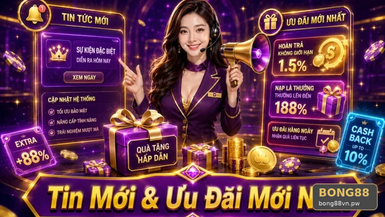 Khuyến Mãi BONG88 Tại bong88vn.pw: Đọc Chi Tiết Giao Diện Tin Mới, Ưu Đãi Và Điều Kiện – 5 Sai Lầm Quanh Năm Khi Kiểm Tra Thời Hạn, Đối Tượng Áp Dụng Cùng Giới Hạn Nhận Thưởng Qua Góc Kiểm Chứng Theo Tên Miền