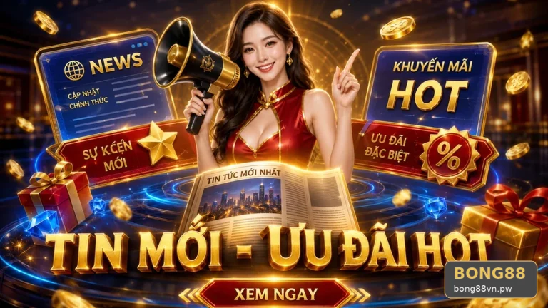Quét vội tin mới khuyến mãi BONG88 và kinh nghiệm bỏ sót điều khoản